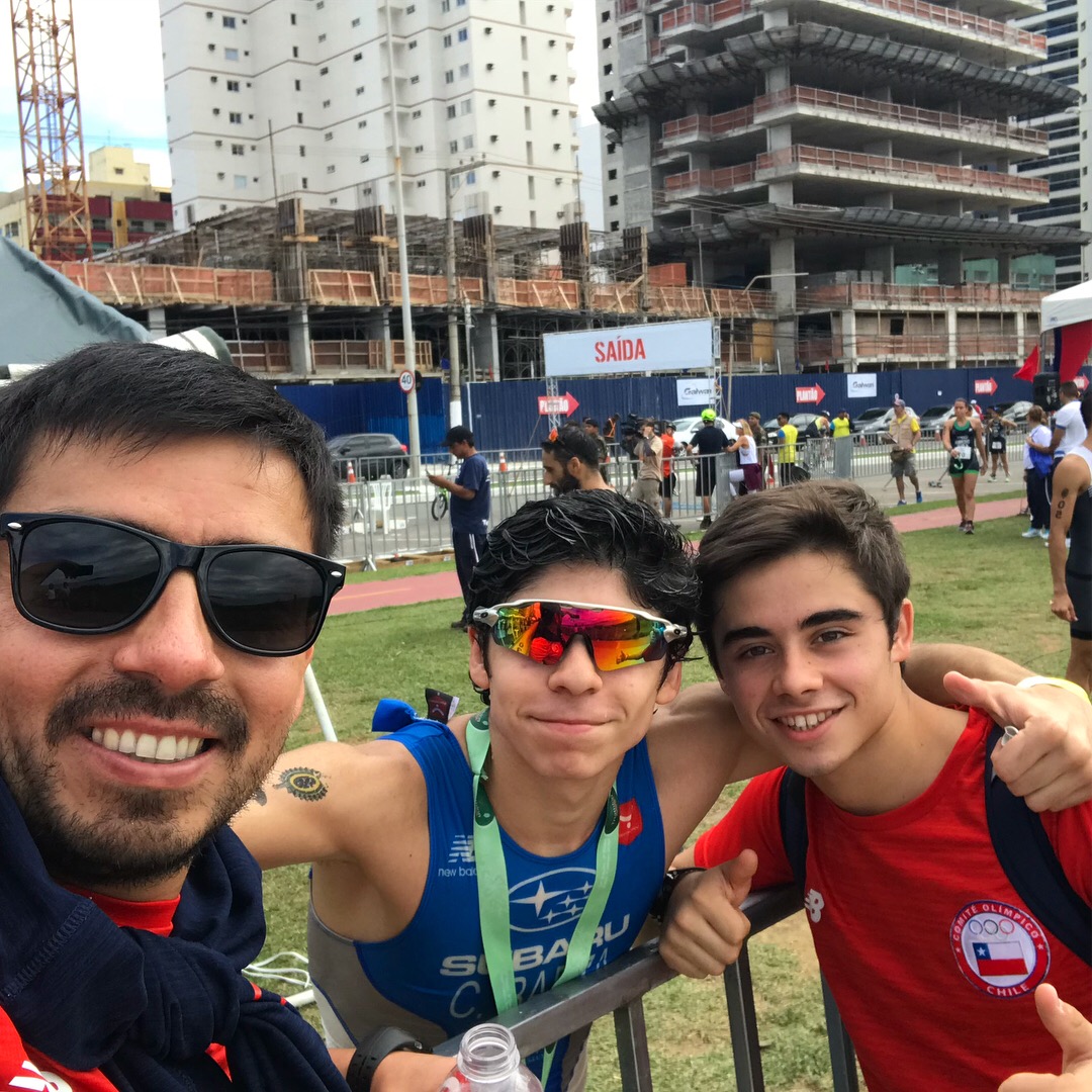 Atletas de elite do Chile treinam com paranaenses da Seleção Escolinha