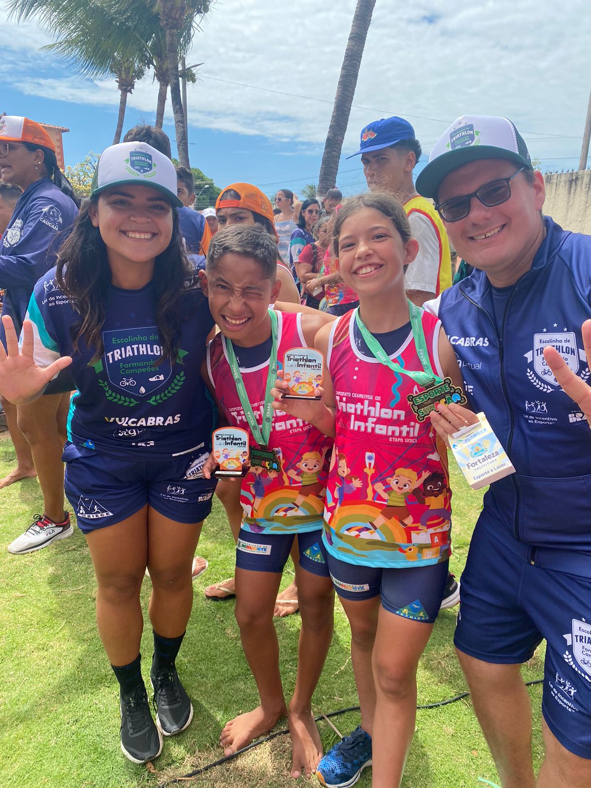 Escolinha de Horizonte (CE) participa do Campeonato Cearense de Triathlon Infantil 2023