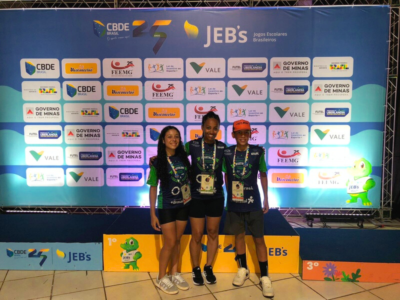 Escolinha de Triathlon de Ceilândia (DF) leva alunos para intercâmbio nos Jogos Escolares Brasileiros 2025, em Uberlândia (MG)
